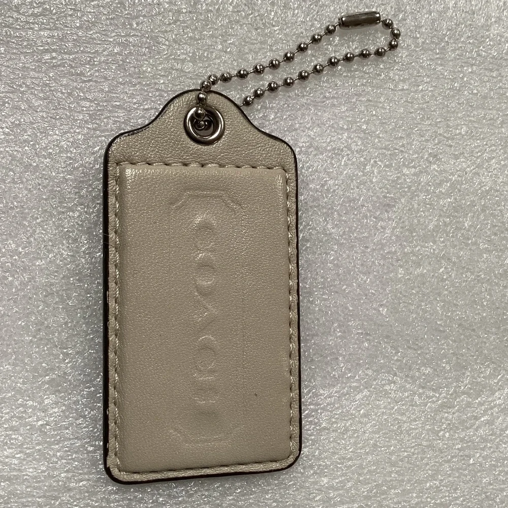 Coach beige bag